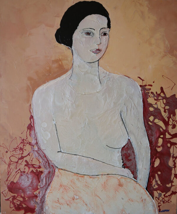 La demoiselle au chignon