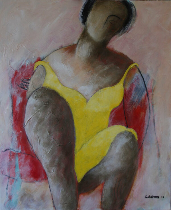 La robe jaune